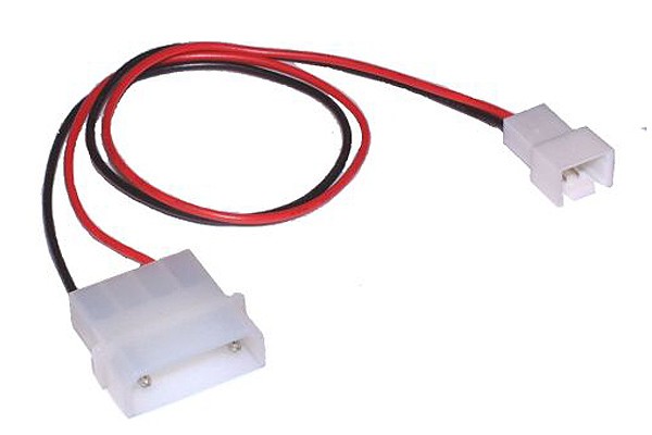 InLine® Lüfter Strom Adapterkabel 12V -> 7V, 0,3m