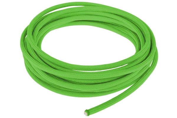 Alphacool AlphaCord Sleeve 4mm - 3,3m (10ft) - Neon Green (Paracord 550 Typ 3) 330cm